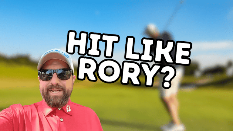 While you might not match Rory's exact distance or handle the pressure of Augusta National, the basic shape of that shot, the big, beautiful sweeping draw, is something you can learn.