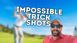 Here are the most impressive golf trick shots you'll see on the course today.