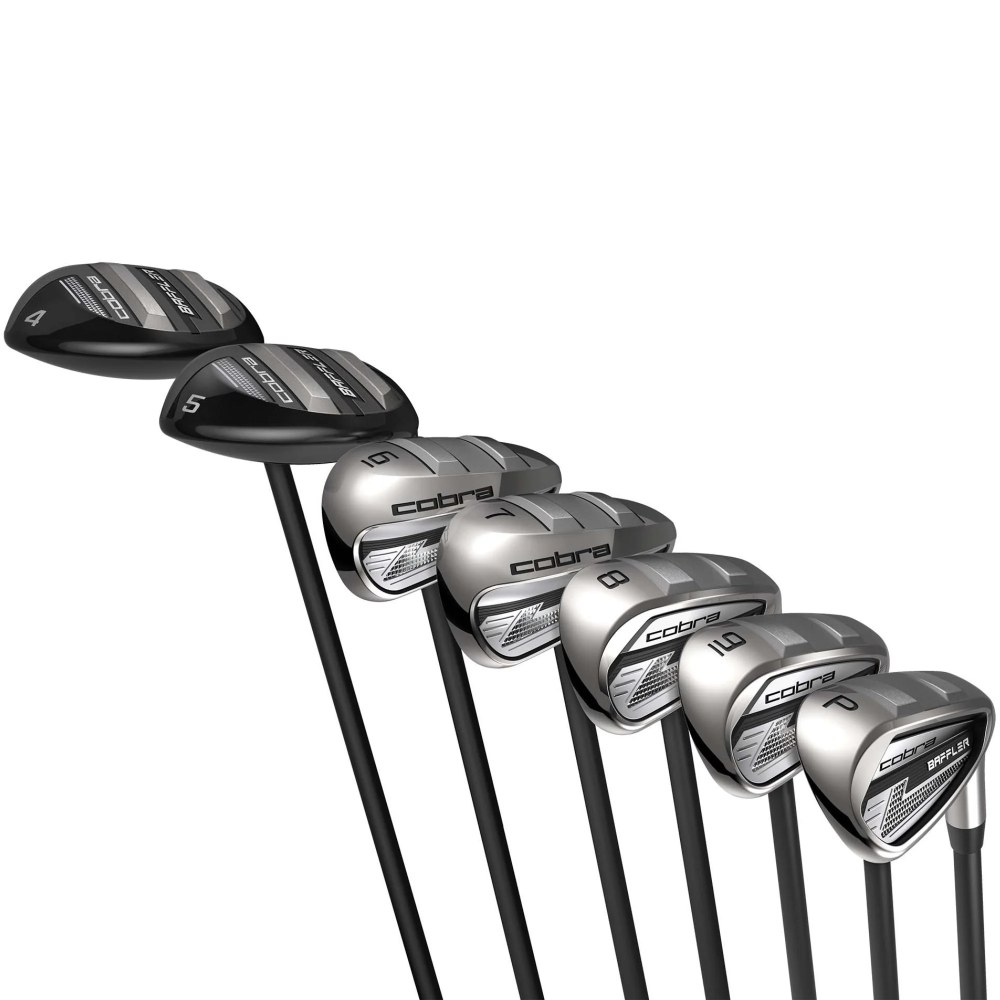 Cobra BAFFLER Irons Set, 4-hybrid to pitching wedge