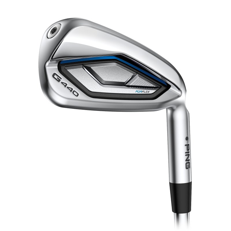 Ping G440 7-iron, cavity back view